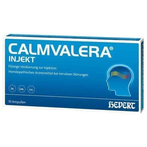 Nervous system disorders, CALMVALERA inject ampoules UK