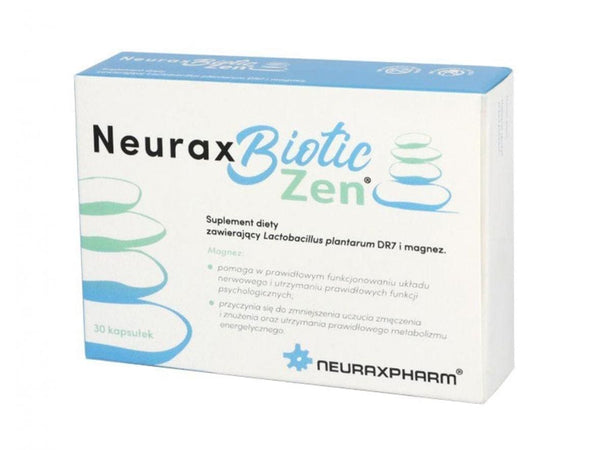 NeuraxBiotic Zen, lactic acid bacteria, Lactobacillus plantarum, DR7 UK