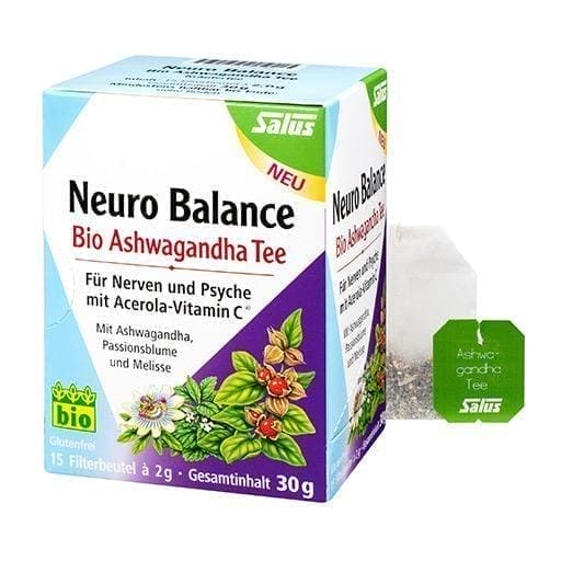 NEURO BALANCE Organic Ashwagandha Tea Salus UK