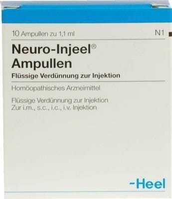 NEURO INJEEL Avena sativa, Valeriana officinalis ampoules UK