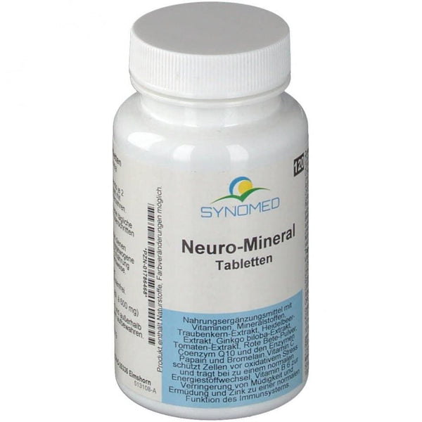 NEURO MINERAL tablets minerals for central nervous system UK