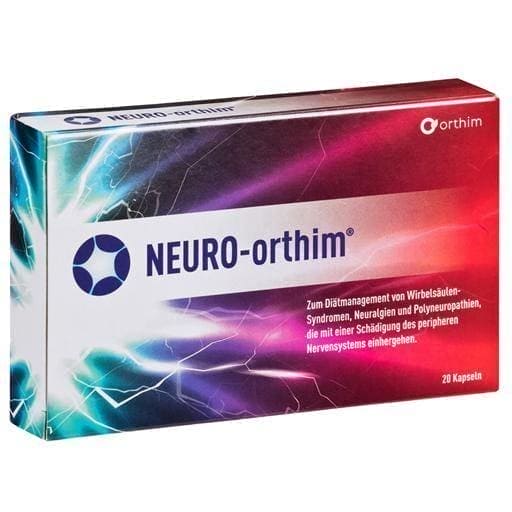 NEURO-ORTHIM capsules 20 pcs neuralgia, polyneuropathy UK