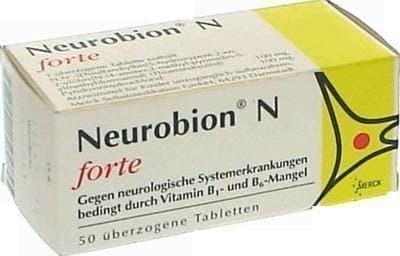NEUROBION N forte coated tablets 50 pc UK