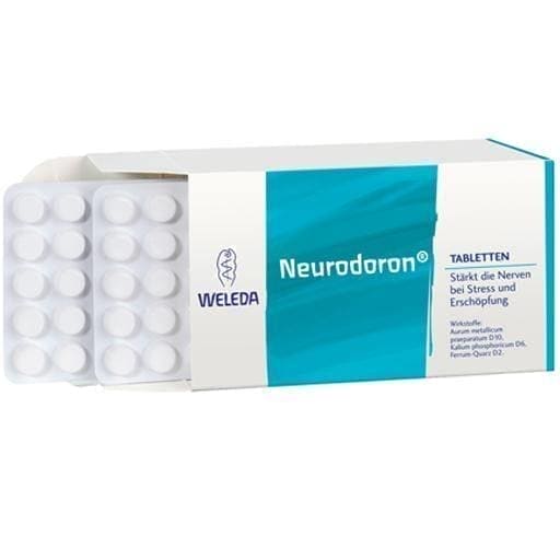 NEURODORON tablets 200 pcs, nervous breakdown, anxiety symptoms UK