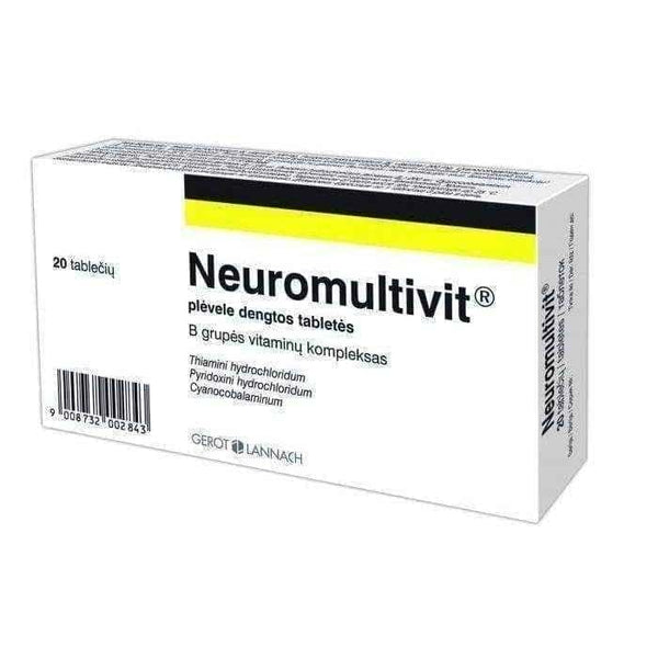 Neuromultivit film-coated tablets N20 UK