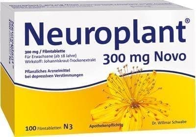 NEUROPLANT 300 mg Novo St johns Wort Extract UK