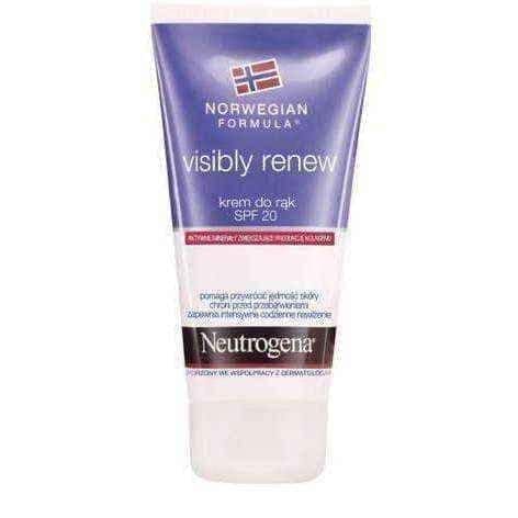 NEUTROGENA Visibly FN renew Hand Cream SPF 20 75ml UK