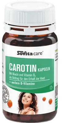 niacin and vitamin B2, SOVITA CARE carotene capsules UK