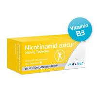 NICOTINAMIDE (nicotinsaureamid) axicur 200 mg tablets UK