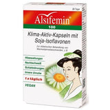 Night sweats, hot flashes, ALSIFEMIN 100 climate active with soya 1x1 capsules UK