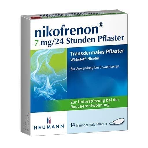 NIKOFRENON transdermal patch 14 pc Relief of nicotine withdrawal symptoms UK