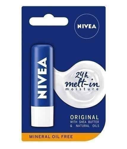 NIVEA Oryginal care blue lipstick 4.8 g UK