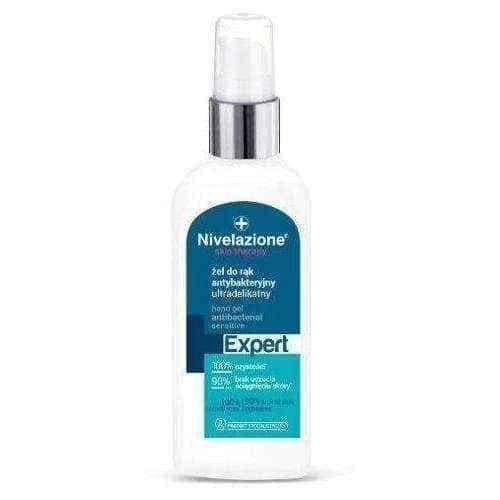 NIVELAZIONE Skin Therapy antibacterial gel for hands ultra-light 50ml UK