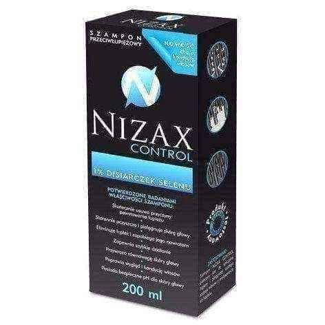 NIZAX Control Shampoo 200ml, dandruff shampoo UK