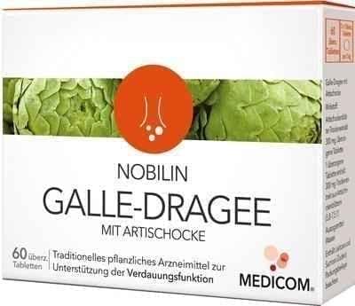 NOBILIN Galle Dragee with artichoke 60 pcs UK