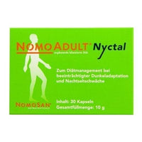 NOMOADULT Nyctal capsules 30 pc dusk, night vision weakness UK