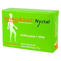 NOMOADULT Nyctal capsules 60 pc dusk, night vision weakness UK