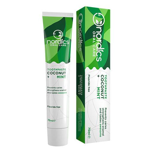 NORDICS Toothpaste Anti-Caries Coconut Mint without Fluoride UK