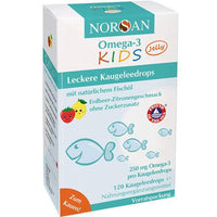 NORSAN Omega-3 Kids Jelly Dragees supply pack UK