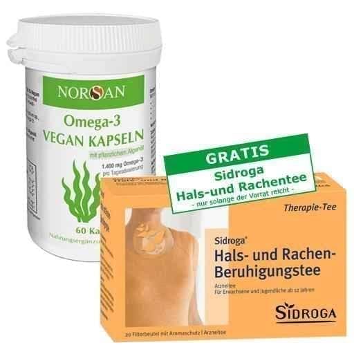NORSAN Omega-3 vegan capsules 60 pcs UK