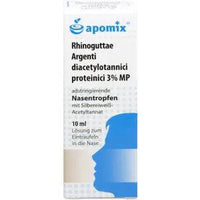 Nose drops, RHINOGUTTAE Arg.Diacetylotann.per MP UK