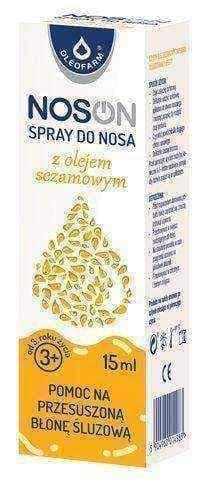 Noson Nasal spray with sesame oil 15ml UK