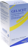 nourish hair and nails, GELACET gelatin capsules with biotin UK