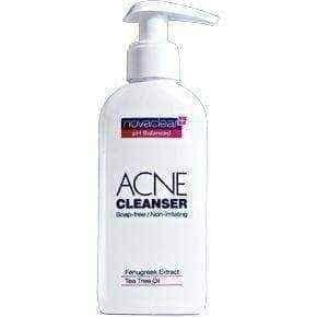 NOVACLEAR Acne Cleanser Liquid Face Wash 150ml UK