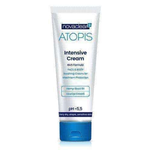 NOVACLEAR Atopis Intensive Cream Face and body lotion 100ml, hydrating face cream UK