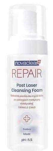 NOVACLEAR REPAIR Foam for cleaning after aesthetic medicine treatments 150ml UK