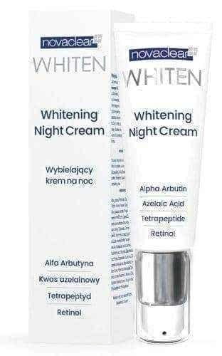 NOVACLEAR WHITEN Whitening night cream 50ml UK