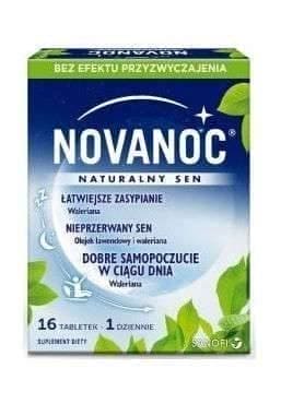 Novanoc Natural Sen x 16 tablets UK