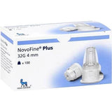 NOVOFINE Plus 32 G 4 mm hypodermic needle conical UK