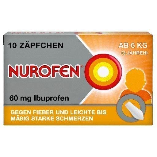Nurofen 60 mg suppositories Junior UK
