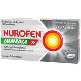 NUROFEN Immedia 400 mg film-coated tablets UK