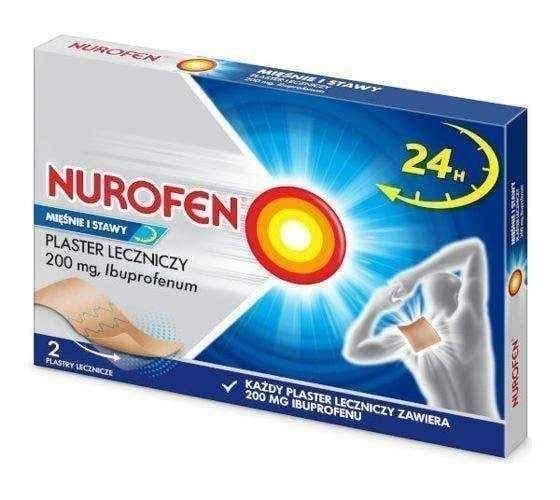 Nurofen Muscles and Joints healing plasters x 2 pieces, Nurofen patches UK
