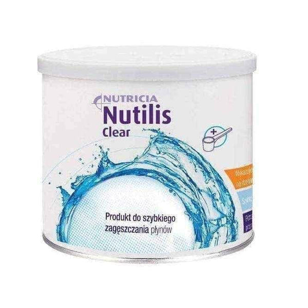 Nutilis clear powder 175g, dysphagia, trouble swallowing, difficulty swallowing UK
