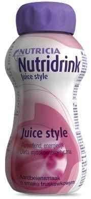 Nutridrink Juice style strawberry flavor 4 x 200ml UK