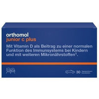 Nutrient requirements children, ORTHOMOL Junior C plus forest fruit chewable UK