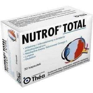 NUTROF Total x 30 capsules positively affects the functioning of the eye UK