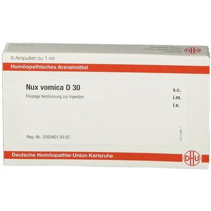 NUX VOMICA D 30 ampoules UK