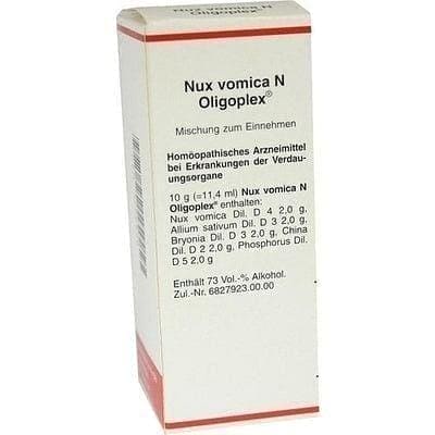 NUX VOMICA N, nervous indigestion UK