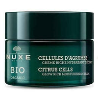 NUXE BIO Illuminating moisturizing cream with a rich texture - citrus extract 50ml UK