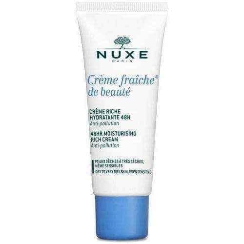 NUXE Creme Fraiche de Beaute moisturizing cream with a rich consistency of 30ml UK