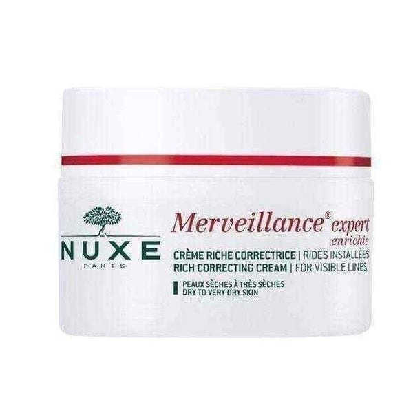 NUXE Merveillance expert Enrichie cream correcting visible wrinkles (dry and very dry skin) 50ml UK