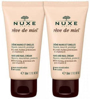 NUXE Reve De Miel Hand and nail cream 2 x 50ml UK