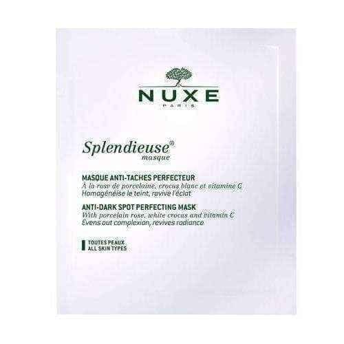 NUXE Splendieuse Beautifying mask reducing skin discoloration 6 sachets x 21ml UK