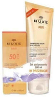 NUXE Sun Delightful face and body sunscreen SPF50 50ml + Care shower gel after tanning 200ml Free! UK