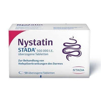 NYSTATIN STADA 500,000 IU tablets 50 pc yeast infections UK