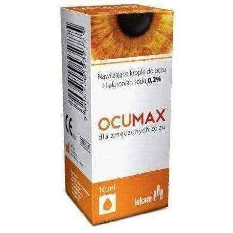 OCUMAX 0.2% eye drops 10ml, hyaluronic acid UK